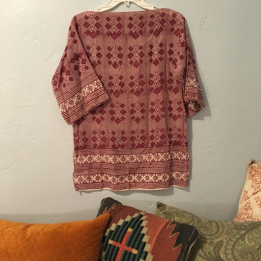 VTG HANDMADE LINEN SHIRT